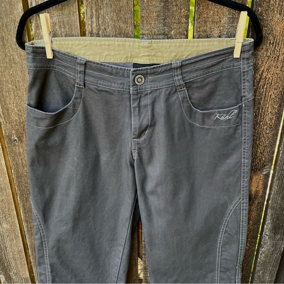 KUHL Wm’s Kuda Canvas Pant In Graphite Sz 8 Regular - Picture 10 of 16
